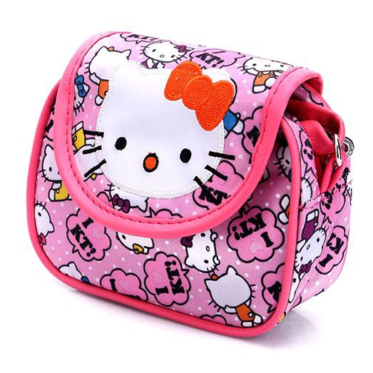 Túi đeo chéo họa tiết Hello Kitty xinh xắn cho bé