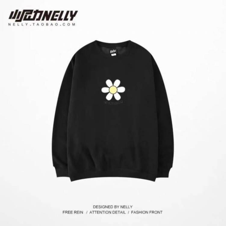 🎀FREESHIP >50K TOÀN QUỐC🎀[CÓ SẴN ẢNH THẬT] HOT TREND Sweater Họa Tiết Hoa Cúc G-Dragon Nhiều Màu Phong Cách Hàn Quốc