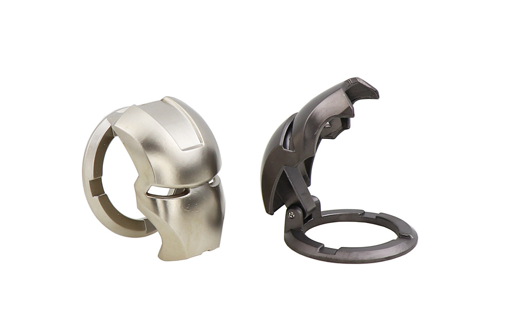 Vỏ Bọc Bảo Vệ Nút Khởi Động Xe Hơi Bằng Kim Loại Hình Iron Man