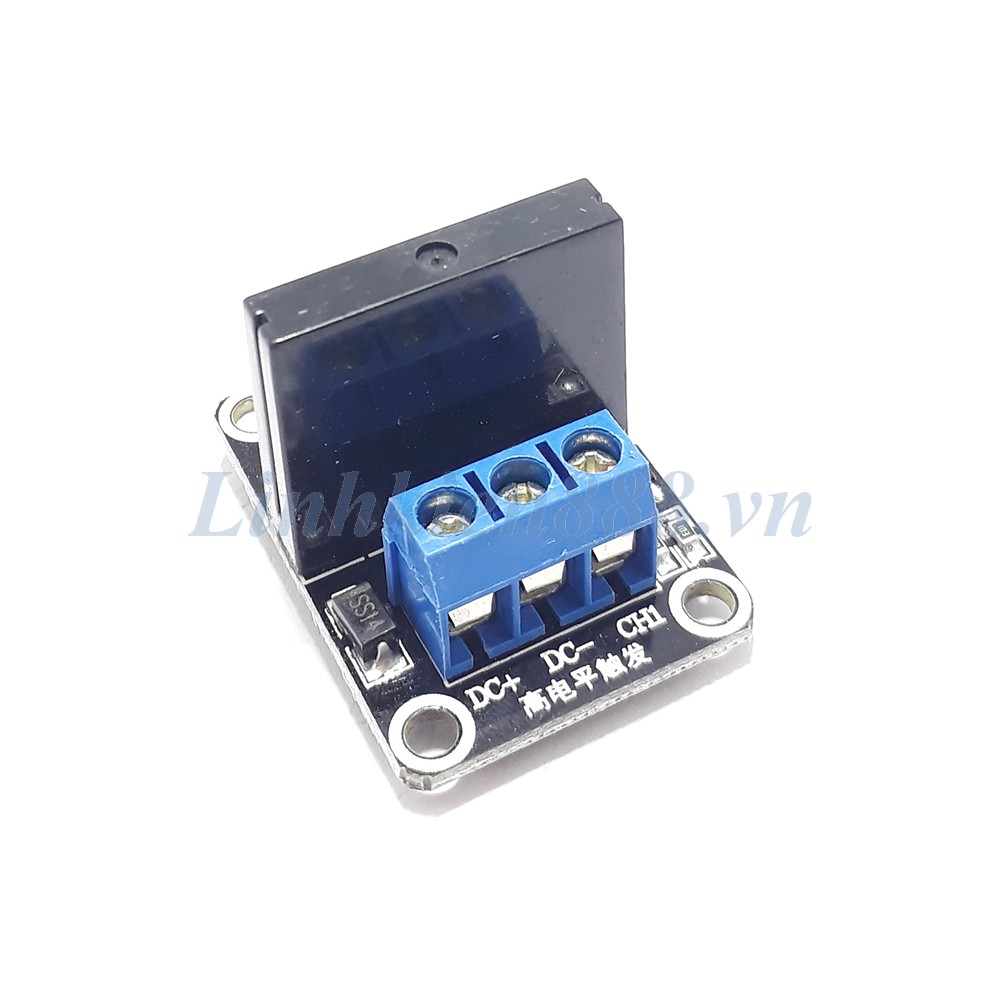 Module Relay Bán Dẫn Vào 12V Ra 250V 2A 1 Kênh