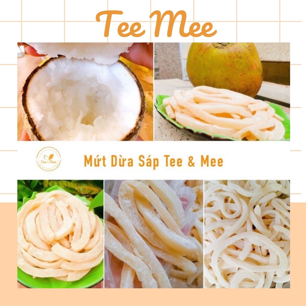 Dừa sáp mứt - mứt dừa sáp đặc biệt - Tee & Mee