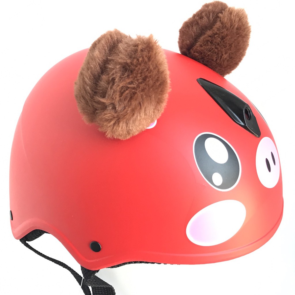 Mũ bảo hiểm trẻ em V&amp;S Helmet heo đỏ