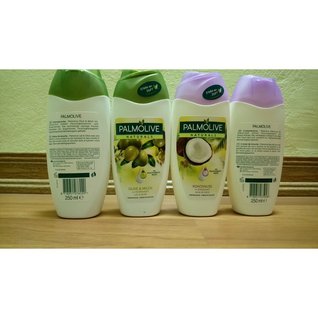 Sữa Tắm Palmolive Naturals Hàng Đức 250ml