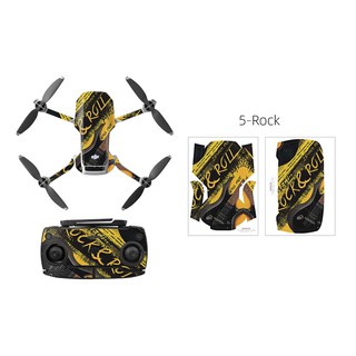 Bộ dán Body + Điều khiển họa tiết Rock n Roll cho Mavic Mini