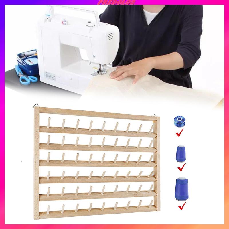 Giá Đỡ 54 Cuộn Chỉ Thêu Treo Tường Tiện Dụng Predolo2