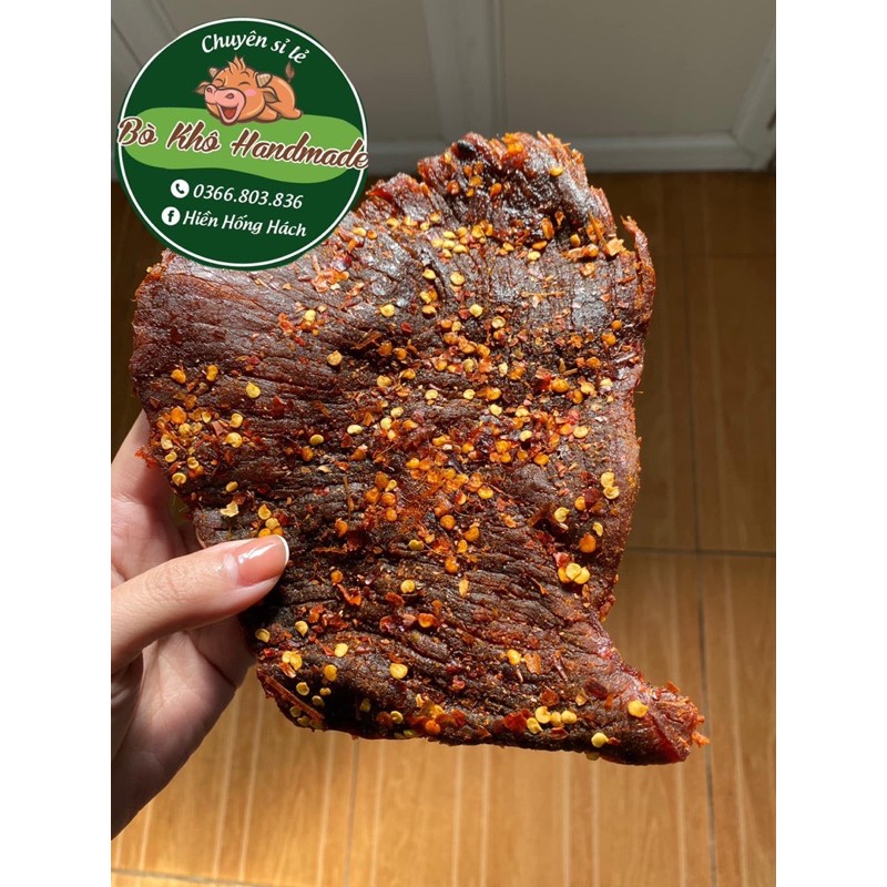 [MÃ HIEN6666 GIẢM 16K ĐƠN 100K]{SIÊU NGON} 200g BÒ KHÔ MIẾNG to dày, ăn là ghiền, siêu sạch. Uy tín 6 năm | BigBuy360 - bigbuy360.vn