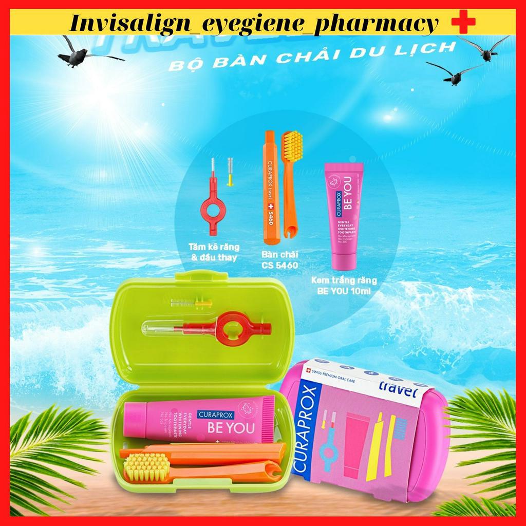 Bộ chăm sóc răng miệng du lịch Curaprox Be You Travel Set - Siêu tiện lợi NÊN MUA
