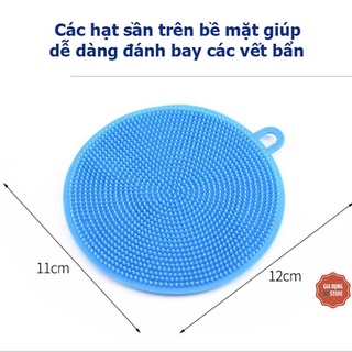 Miếng rửa chén bát silicon tiện lợi ( MIẾN RỬA BÁT SILICON )