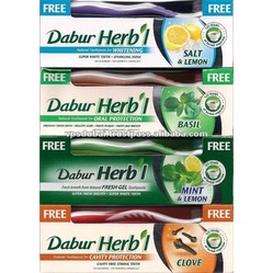 Kem đánh răng thảo dược Dabur trắng răng thơm miệng ngừa mảng bám