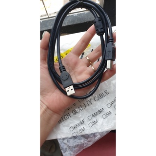 cáp usb máy in 1.5m màu đen xin