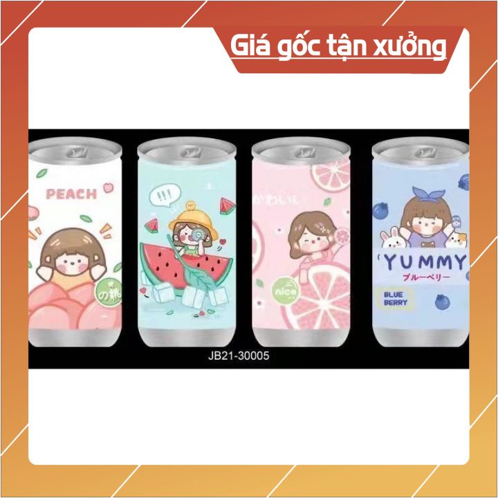 KHĂN GIẤY ƯỚT ĐỰNG TRONG LON NƯỚC NGỌT ĐỘC ĐÁO