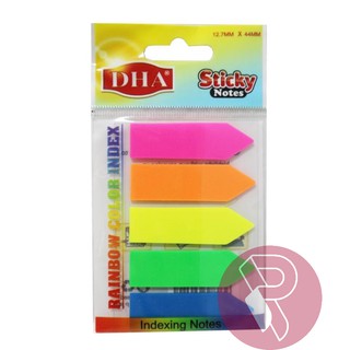 Giấy Đánh Dấu Phân Trang, Đánh Dấu, Giấy Nốt Chữ Ký (Nhựa) - combo 5 tập