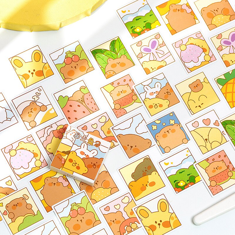 Set 300 miếng dán trang trí thiết kế đáng yêu thời trang