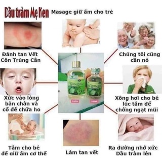 Tinh Dầu tràm Mẹ Ken [an toàn cho bé]