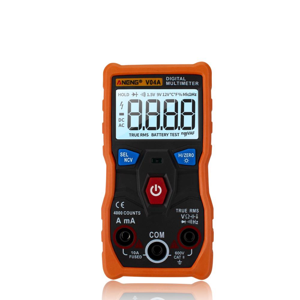 Original ANENG V04A Automatic Intelligent Gear Recognition Electrician NCV Pocket True RMS