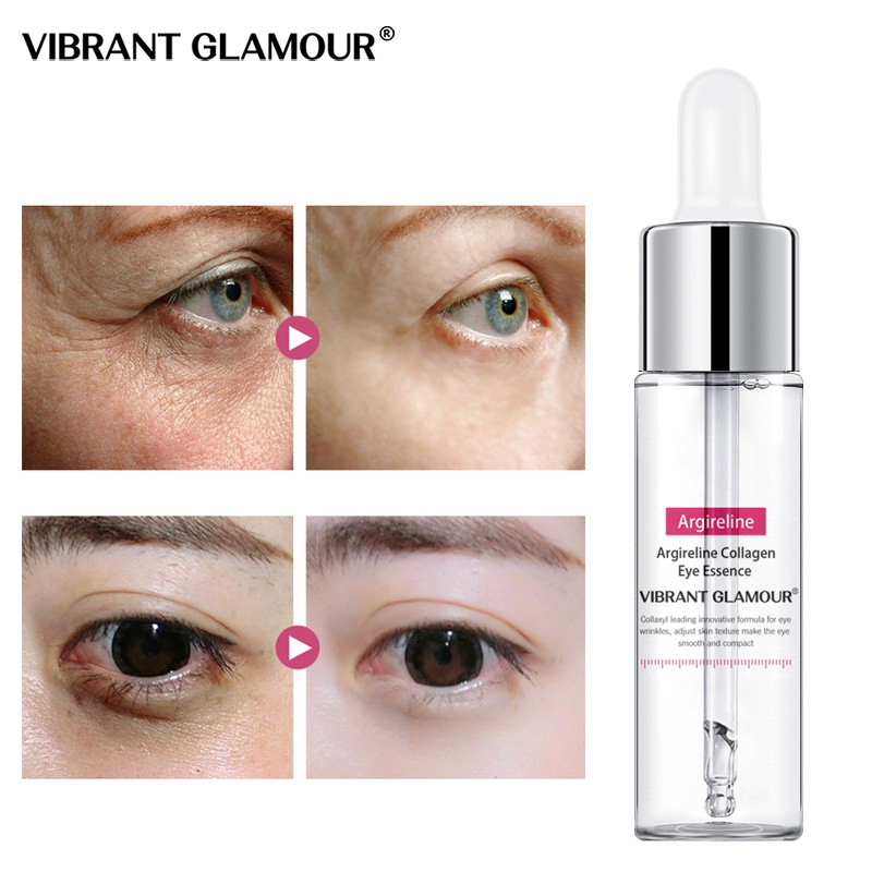 Bộ 4 Sản Phẩm Chống Lão Hóa Vibrant Glamour Peptide Collagen Vitamin E Hyaluronic Acid Chống Nhăn Nâng Cơ Da Mắt Và Mặt