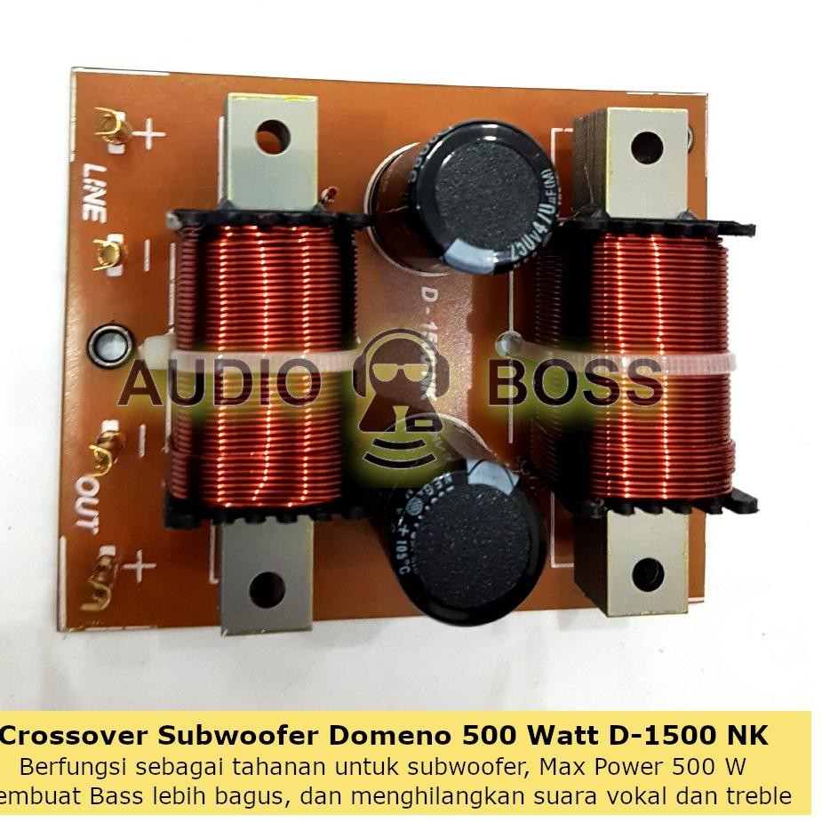 Linh Kiện Điện Tử Passive Crossover D 1500 Nk Max Power 500 Watt (Code H268)