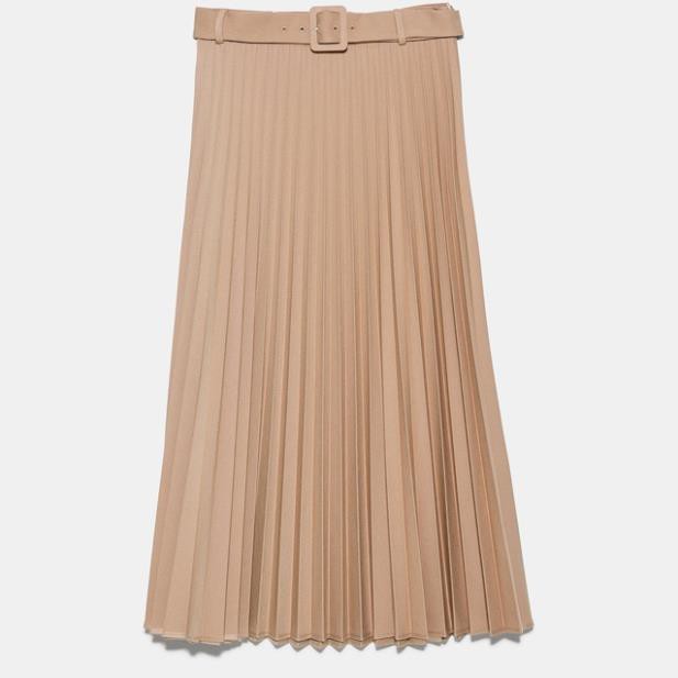 🍀 10.10 10.10 😍 🌸 🍀 9.9 Chân váy Zara kèm belt mẫu 2019 (Pleated Skirt) .. Đẹp . . Đẹp . .