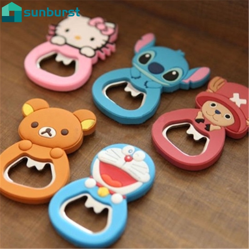 Dụng Cụ Mở Nắp Chai Đa Năng Bằng Thép Không Gỉ Có Nam Châm