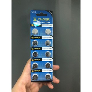 Vỉ Pin Hạt Nút 10 viên AG10