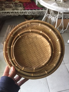 Mẹt đan bằng tre