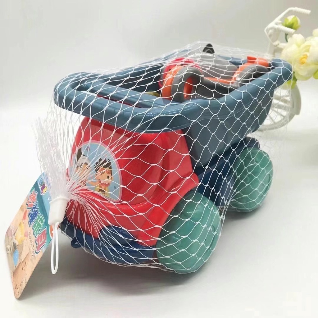 Bộ đồ chơi XE Ô TÔ XÚC CÁT nhiều món cho bé thỏa sức vui chơi