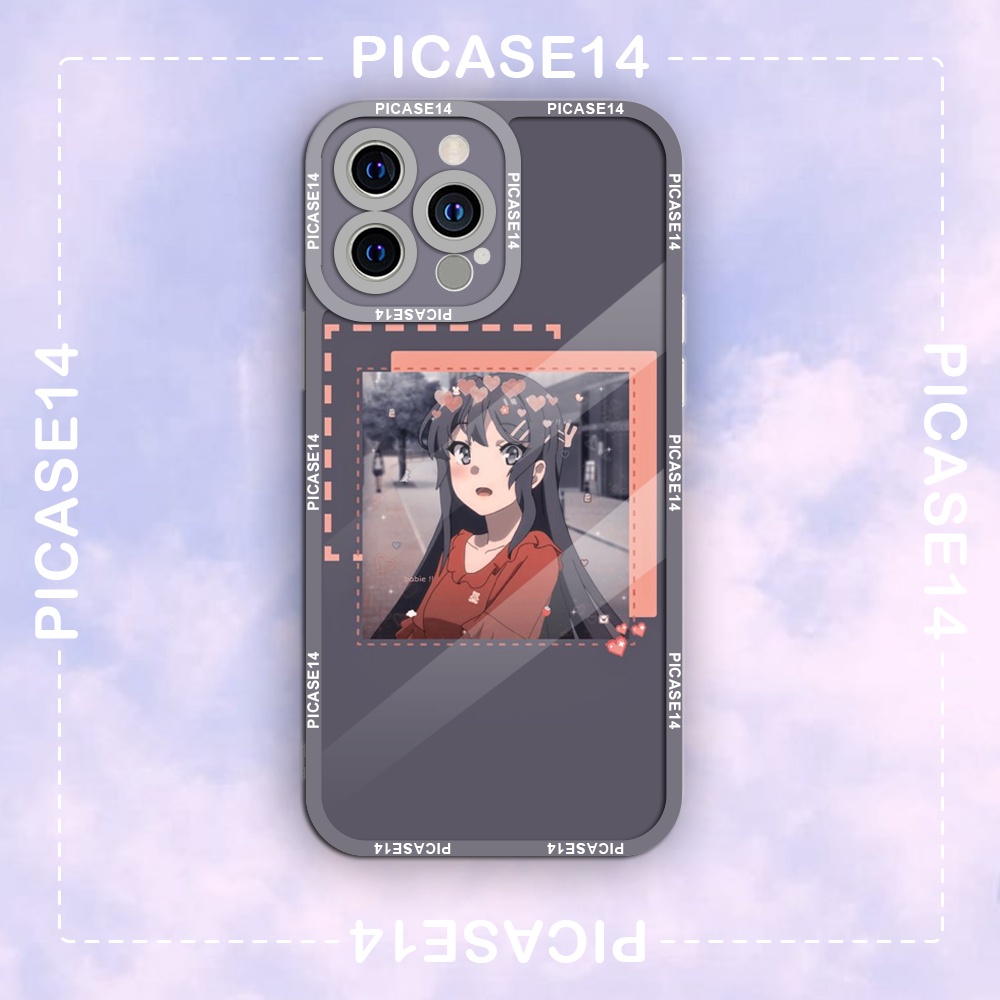 Ốp lưng iphone Sakurajima Mai xinh Picase14 6/6plus/6splus/7/7plus/8/8plus/x/xr/xs/11/12/pro/max/plus/promax
