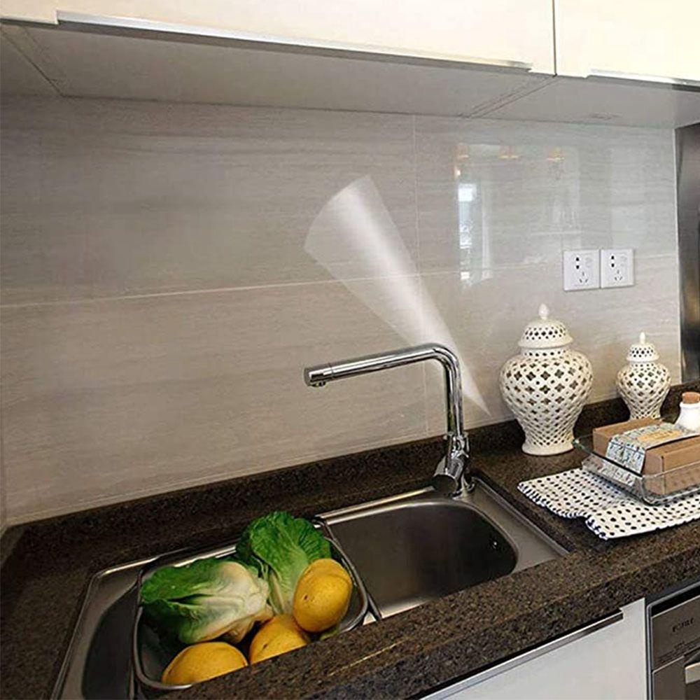Giấy Dán Tường Bóng Trong Suốt Chống Dầu Trang Trí Nội Thất Nhà Bếp
