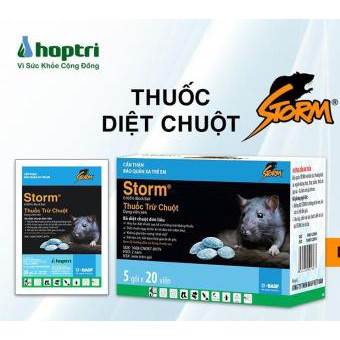 THUỐC DIỆT CHUỘT STORM (1 Gói Gồm 20 Viên)