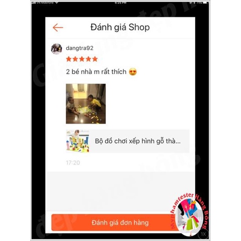 Bộ đồ chơi xếp hình gỗ thành phố 62 chi tiết