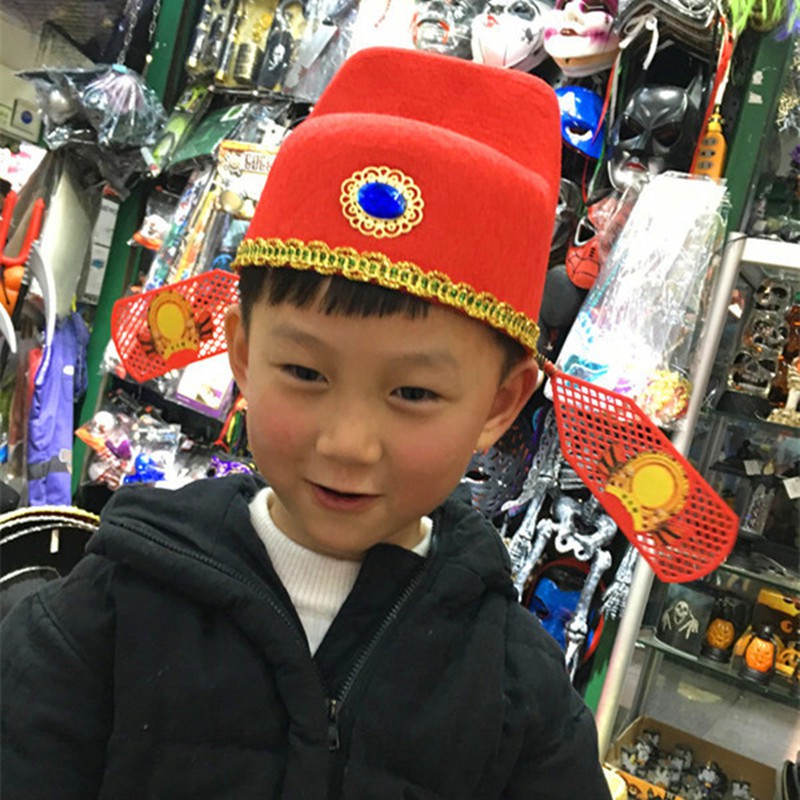 Mũ phong cách trung hoa mừng năm mới dành cho trẻ nhỏ và người lớn