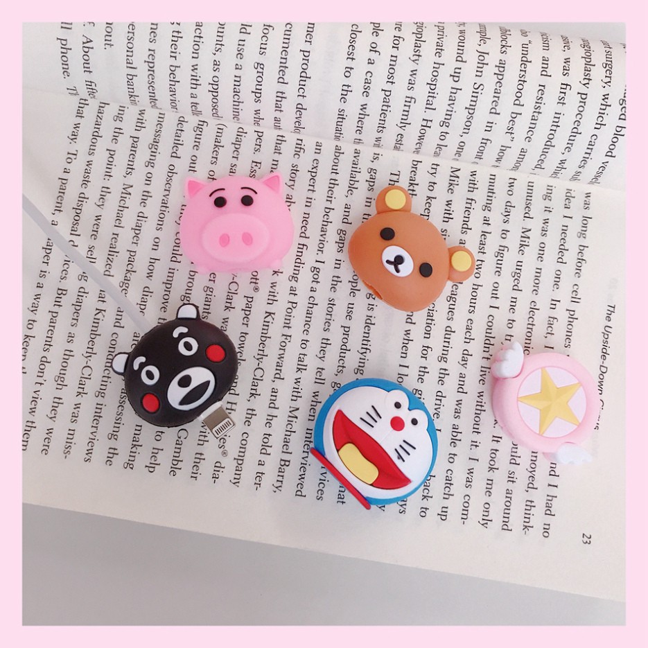 Sale 69% Phụ kiện bảo vệ đầu dây cáp sạc kiểu dáng hoạt hình dễ thương,  Giá gốc 21000đ- 36C108 | BigBuy360 - bigbuy360.vn