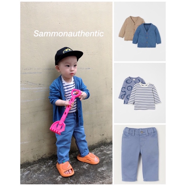 Áo cardigan hm bé trai sale