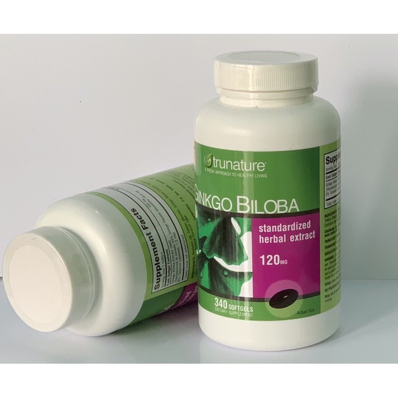 Viên Uống Bổ Não GINKGO BILOBA 340 Viên Của Mỹ