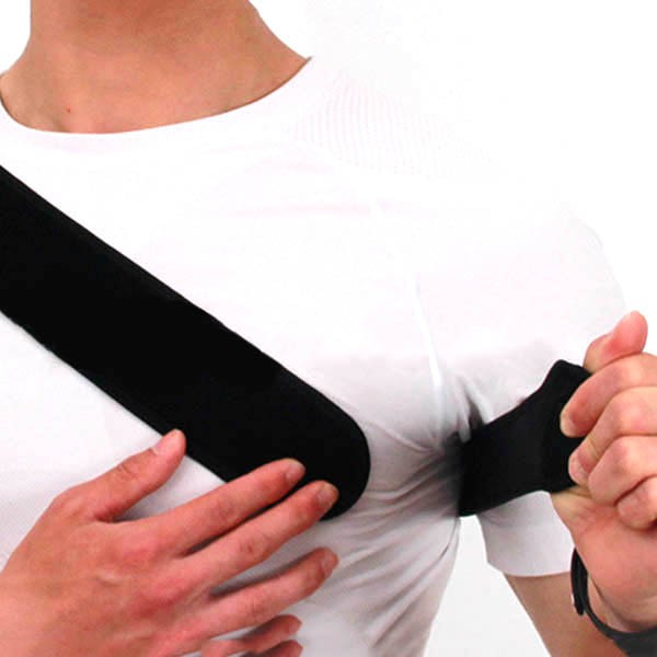 Đai đeo bảo vệ vai thoáng khí màu đen