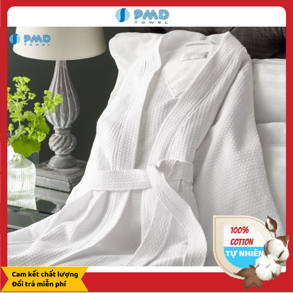 ÁO choàng tắm khách sạn cao cấp,cotton 100%_thấm nước tốt_êm ái_ấm áp về mùa đông_thoáng khí mùa hè_sang trọng