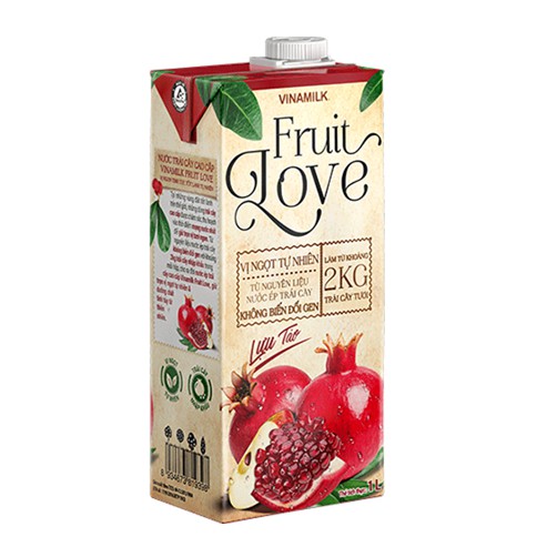 NƯỚC TRÁI CÂY VFRESH KIWI TÁO/ LỰU TÁO - HỘP 1L