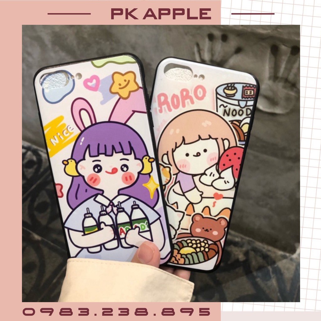 ốp lưng iphone cô bé roro 6pl/7pl/ipx/xmax/11/promax
