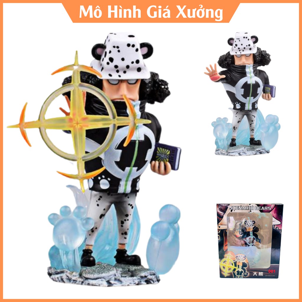 Mô hình One Piece Kuma bạo chúa cao 14cm , trạng thái chiến đấu , figure mô hình one piece , mô hình giá xưởng