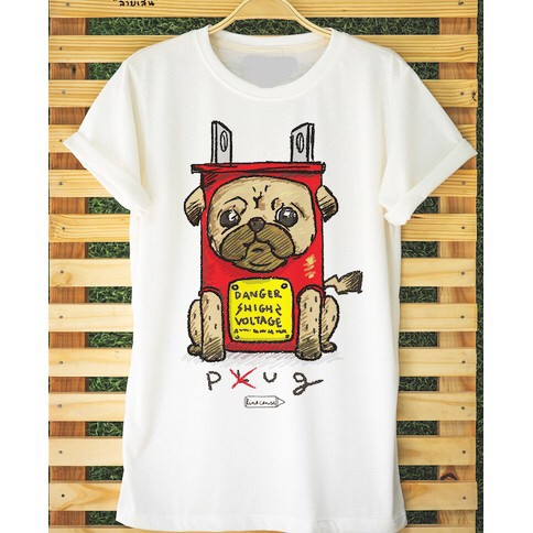ÁO THUN CHÓ PUG CAO CẤP