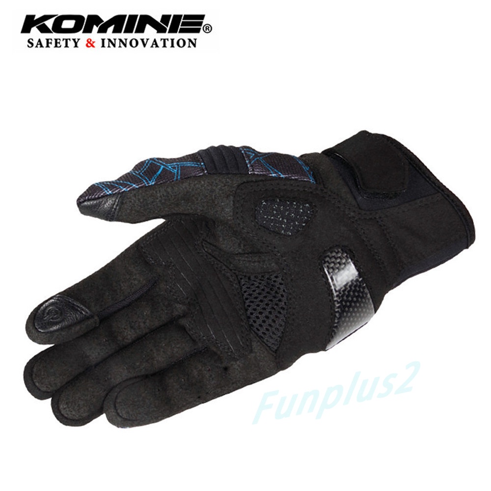 Găng Tay Lái Xe Mô Tô Phối Lưới Bảo Vệ Chống Rơi Komine GK220