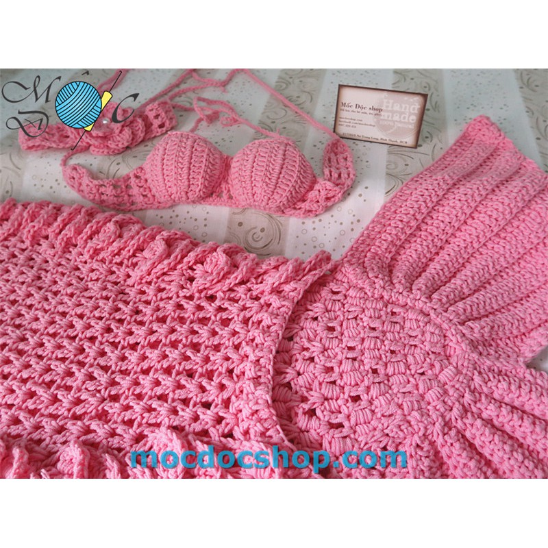 Set đồ nàng tiên cá cho bé chụp ảnh