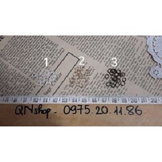 khoen nối vòng 4mm, nguyên liệu handmade