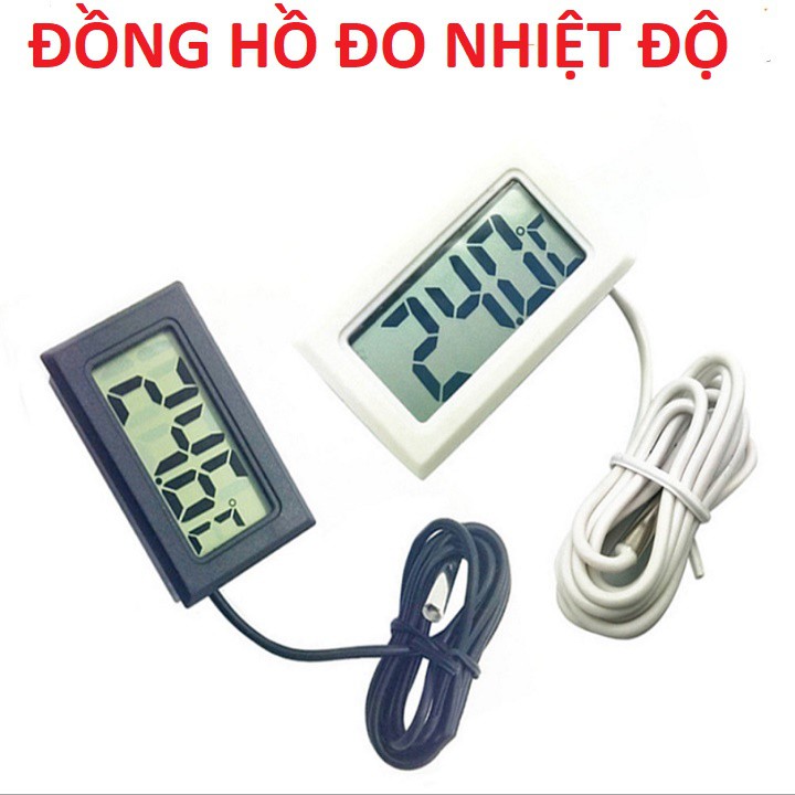 Đồng hồ đo nhiệt độ hiển thị LCD