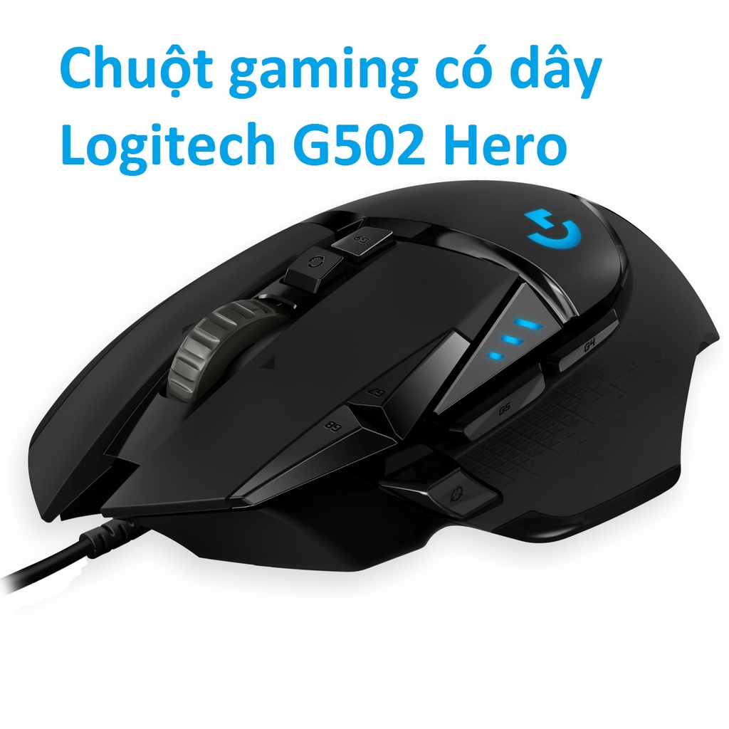 Chuột gaming có dây Logitech G502 Hero