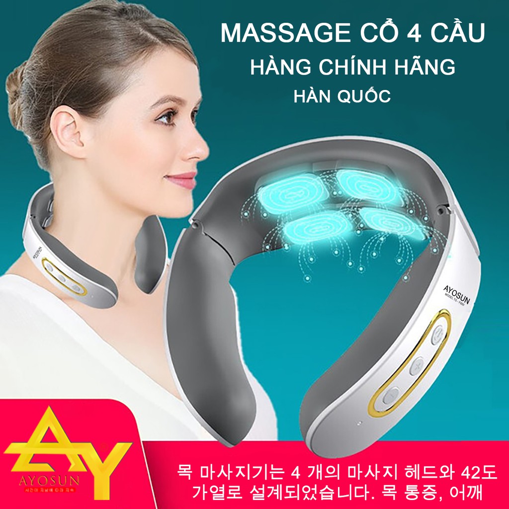 [ Hàng Công Ty ] Máy Massage cổ 5D New JT - 809