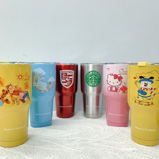 Ly giữ nhiệt 900ml tặng kèm túi + 2 ống hút + 1 cọ rửa