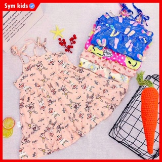 Váy bé gái cotton mềm mịn size 8-21kg - quần áo trẻ em