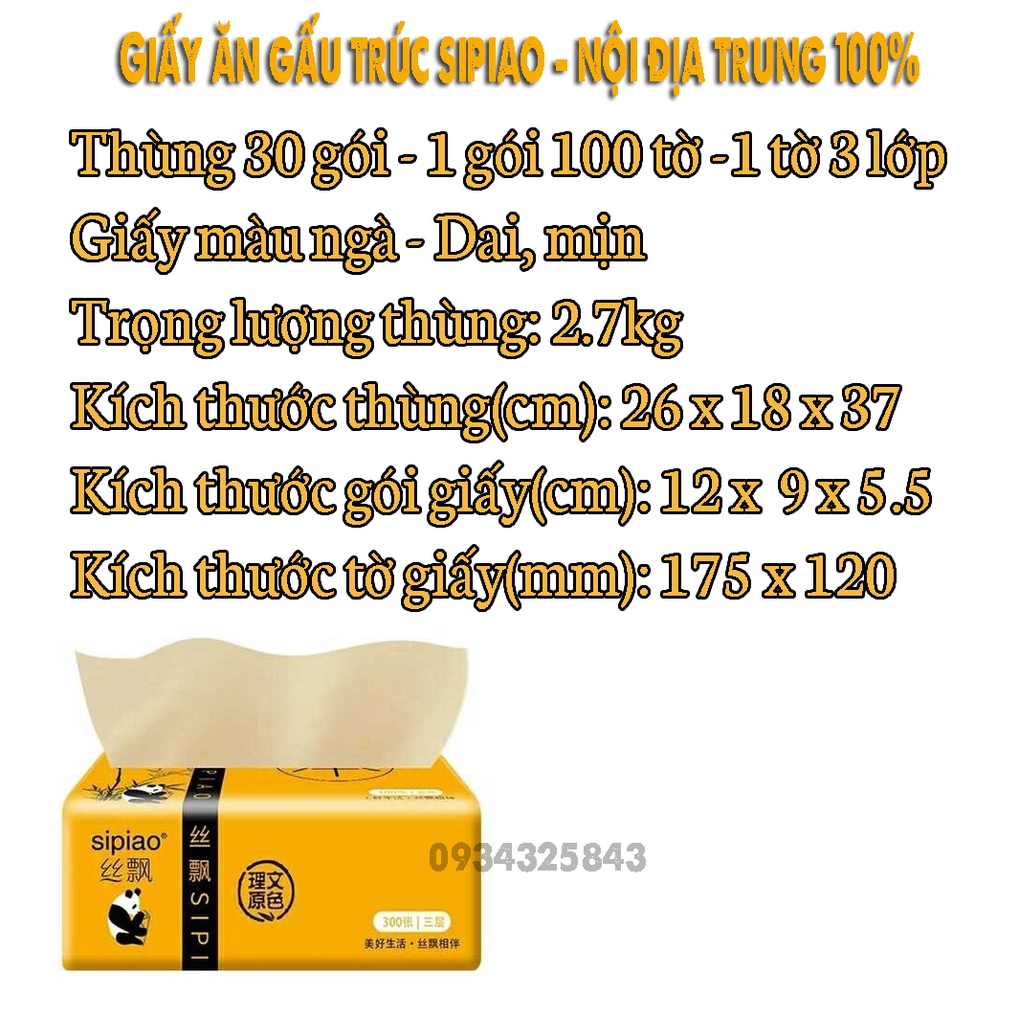 [FREESHIP HCM] Thùng 32 gói giấy rút siêu dai Youfun 300 tờ/gói - Hàng nội địa Trung