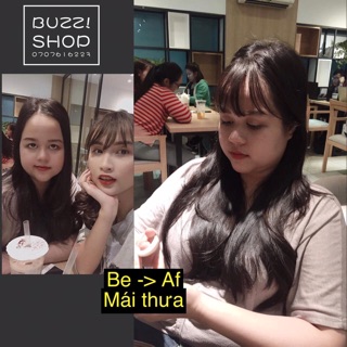 [ Hình Thật ] MÁI THƯA Móc Tay TÓC THẬT